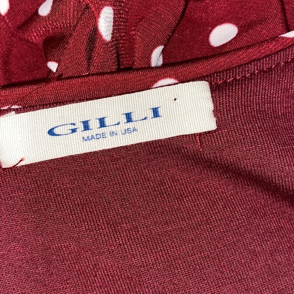 Gilli polka dot dress size large - Picture 5 of 7